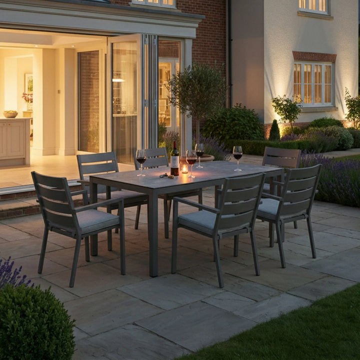 Montreal 6 Seat Rectangular Dining Set