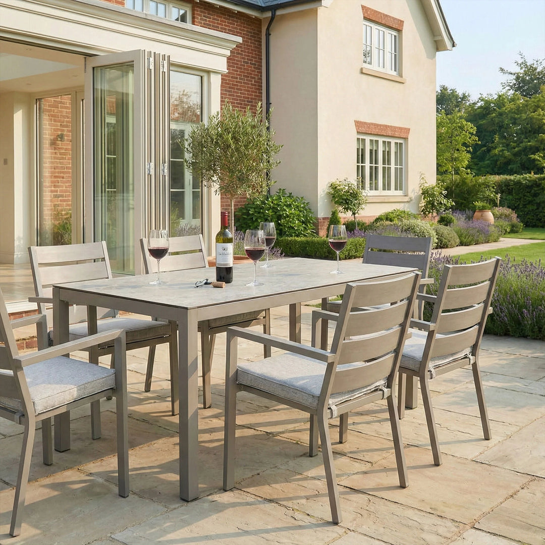 Montreal 6 Seat Rectangular Dining Set