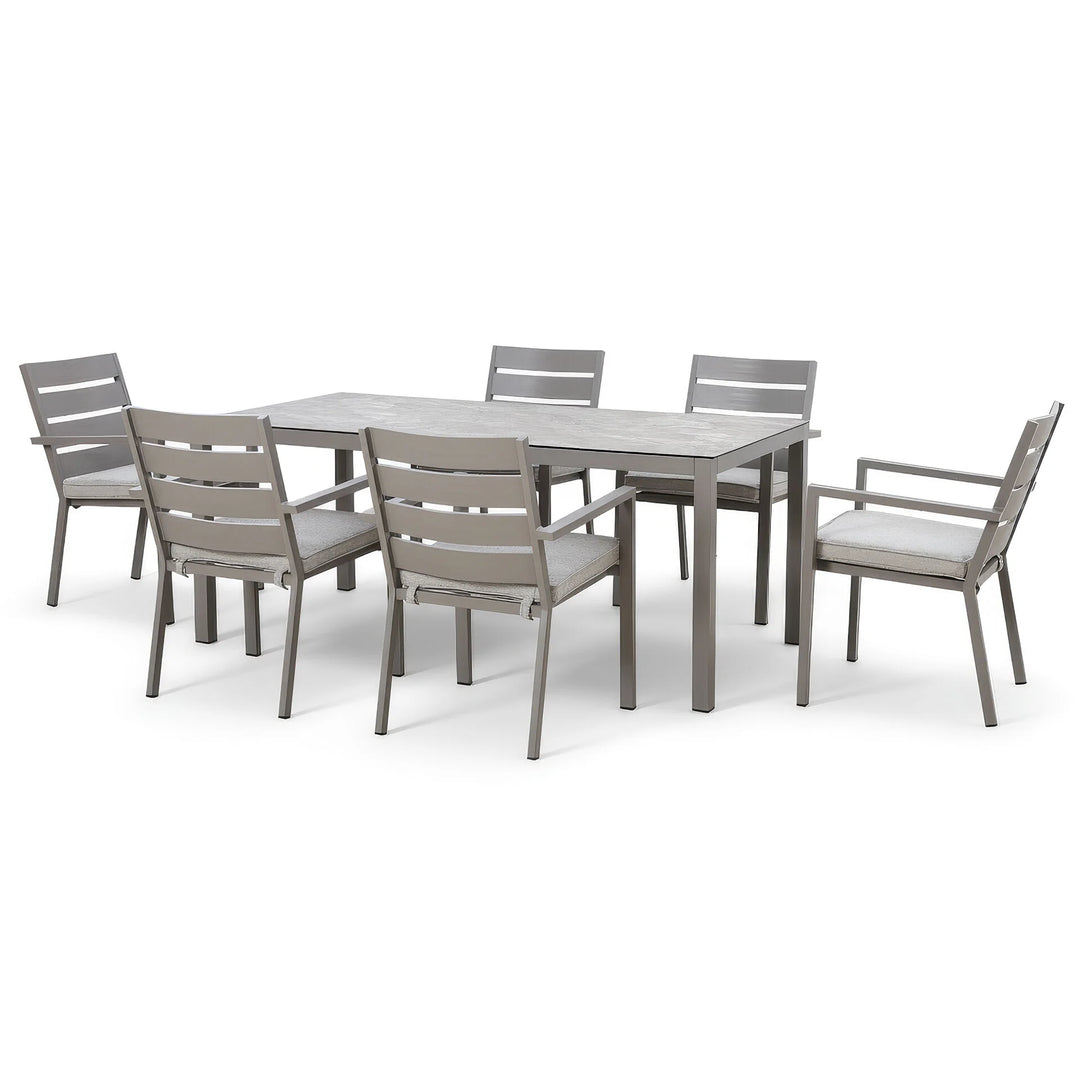 Montreal 6 Seat Rectangular Dining Set