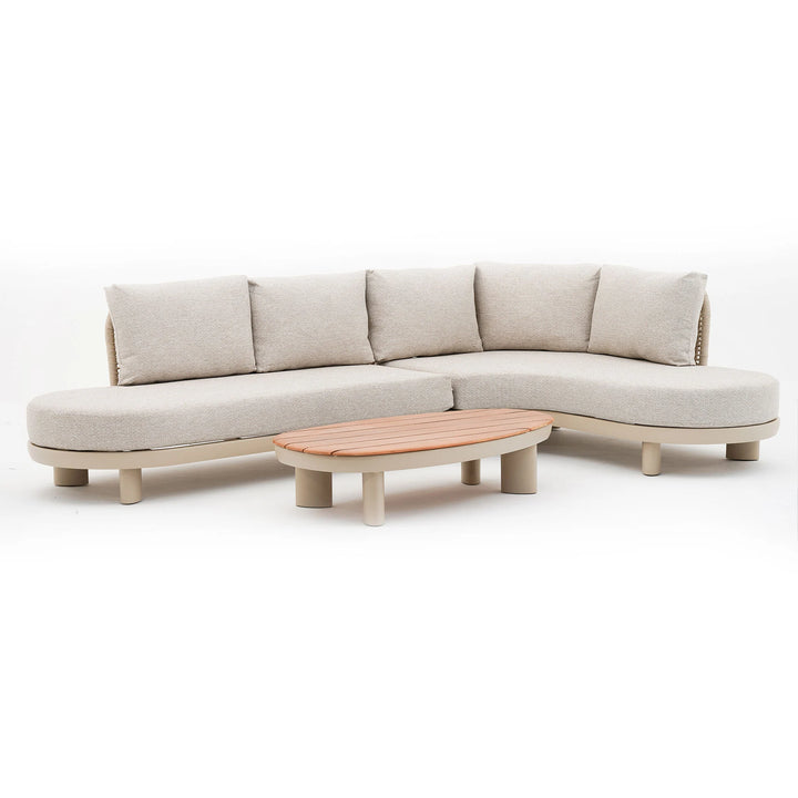 Sicily Curve Corner Sofa Set