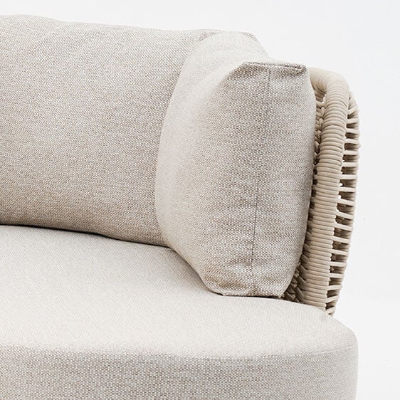 Sicily Curve Corner Sofa Set