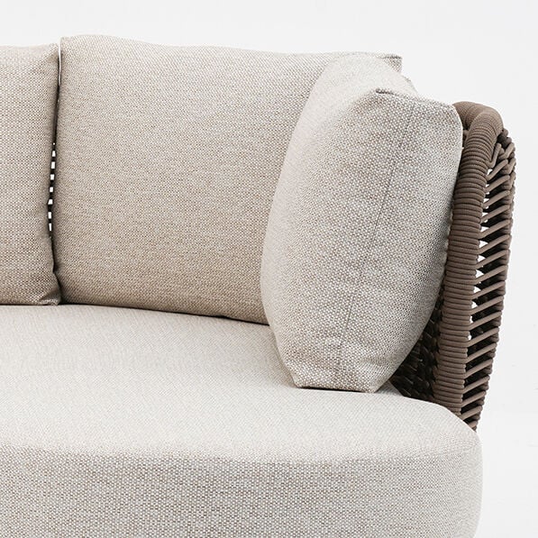 Sicily Curve Corner Sofa Set