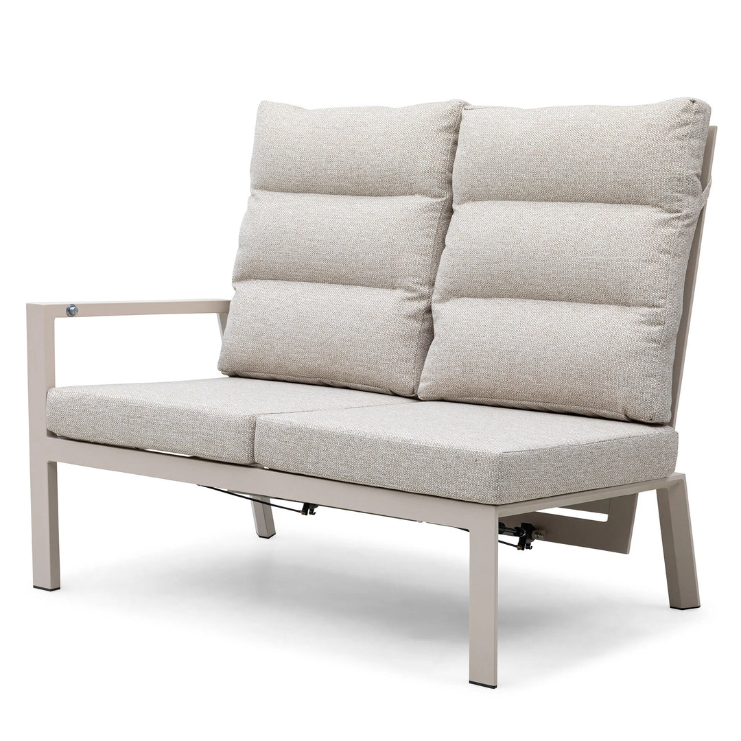 Valencia High Back Reclining Rectangular Corner Dining Set with Rising Table