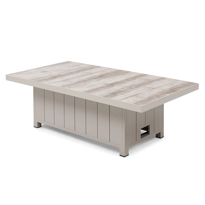 Valencia High Back Reclining Rectangular Corner Dining Set with Rising Table