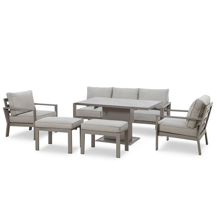 Montreal 3 Seat Sofa Set With Rising Table