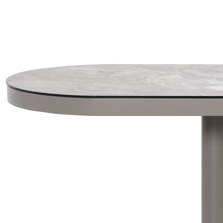 Monaco Oval Balcony Table with Balcony Chairs