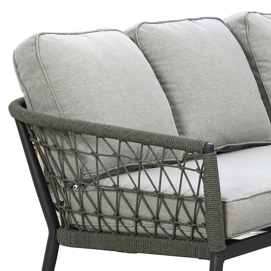 Monaco Square Corner Dining with Rising Table