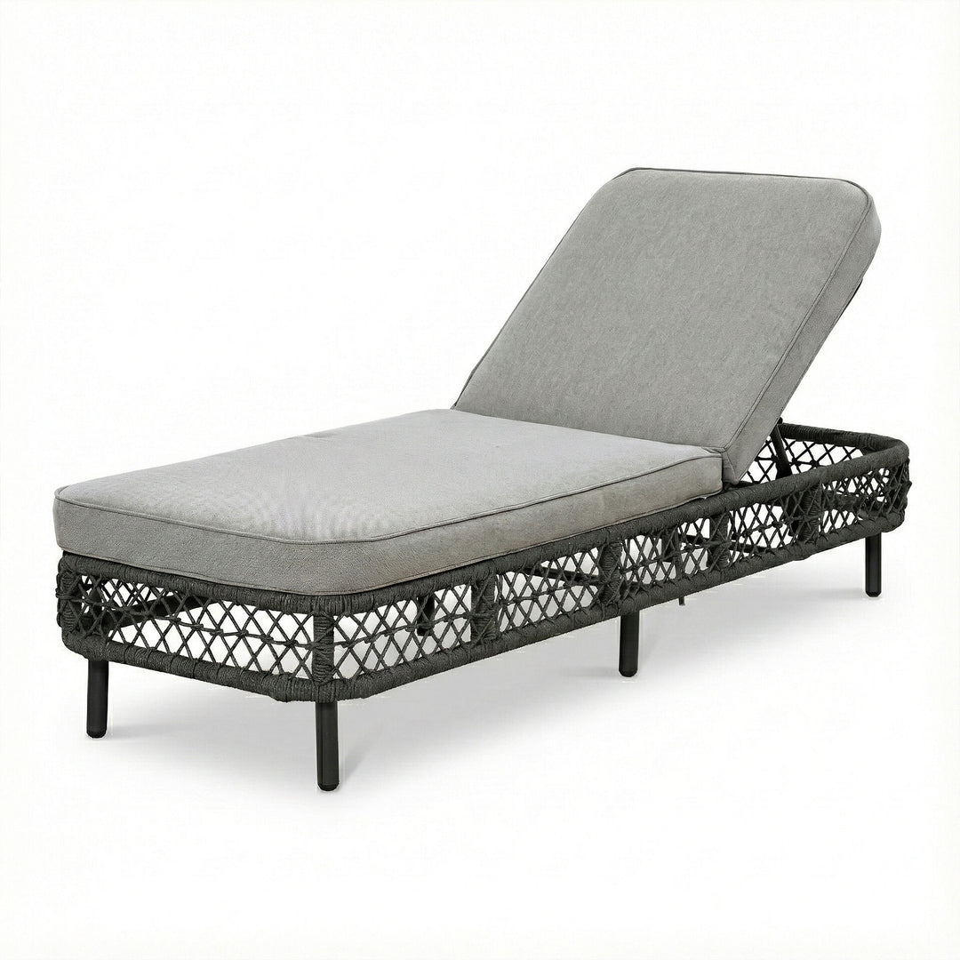 Monaco Sunlounger Set With Side Table