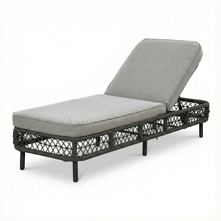 Monaco Sunlounger Set With Side Table