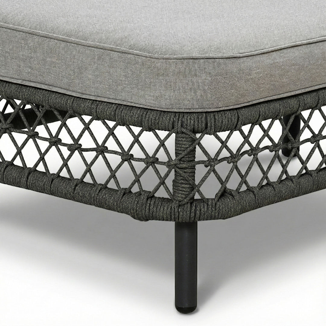 Monaco Sunlounger Set With Side Table