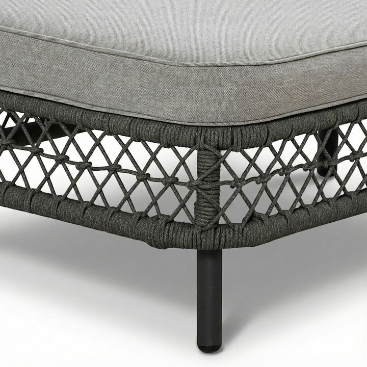 Monaco Sunlounger Set With Side Table