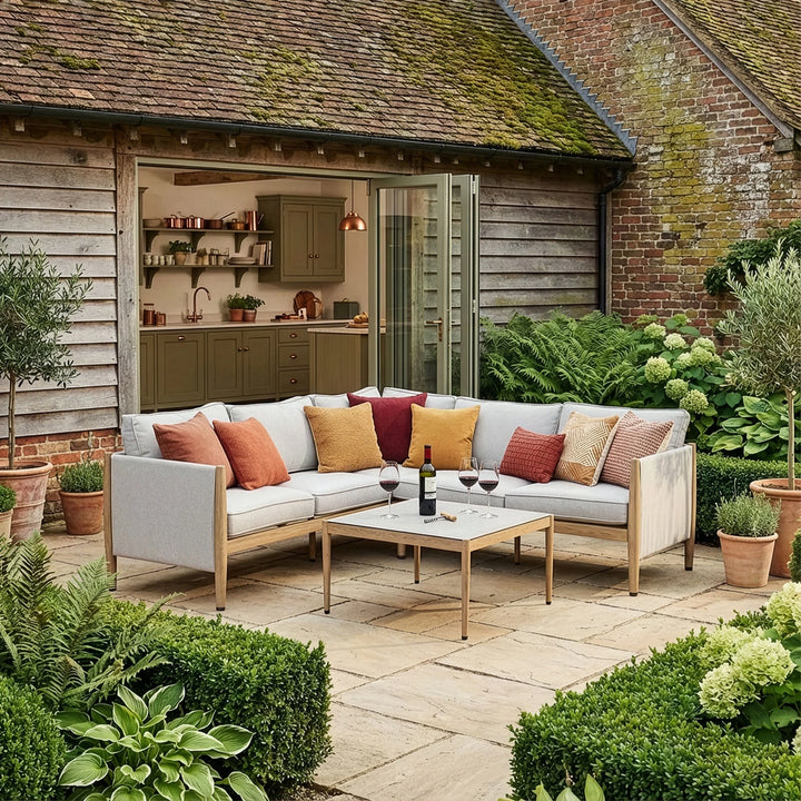 Burford Corner Garden Corner Sofa Set