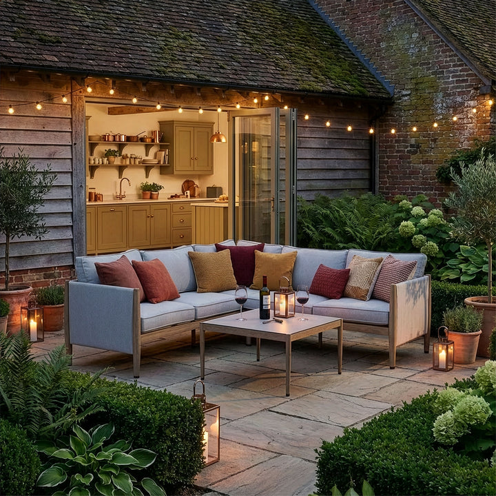 Burford Corner Garden Corner Sofa Set