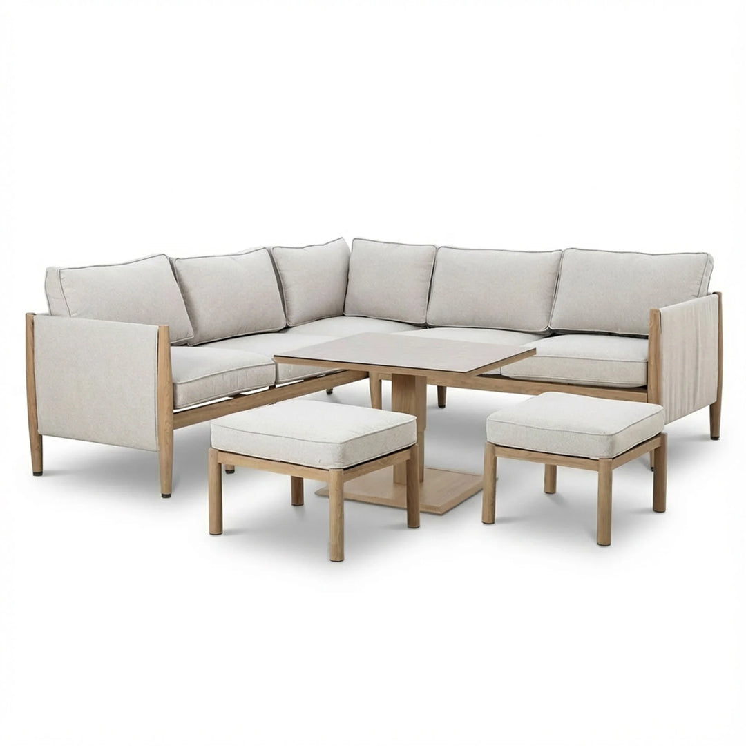 Burford Small Corner Dining Set With Rising Table