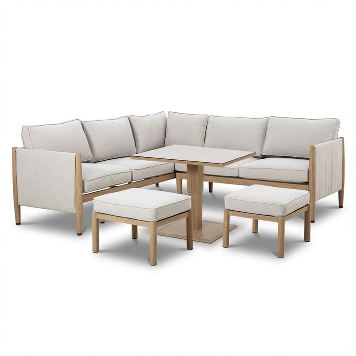 Burford Small Corner Dining Set With Rising Table