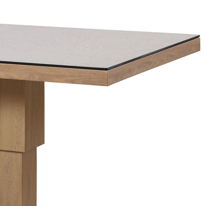 Burford Corner Dining Set With Rising Table and Armchair