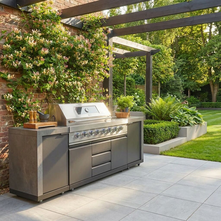 Maze Ember Outdoor Kitchen Gas BBQ with 2 Modular Units