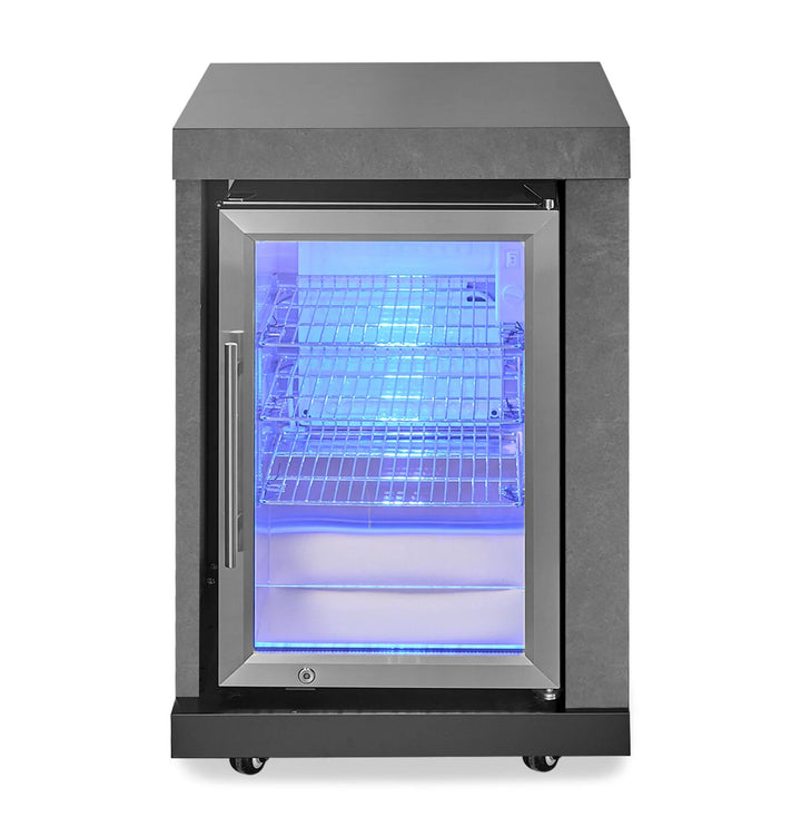 Maze Ember Outdoor Kitchen Gas BBQ with Sink and Fridge