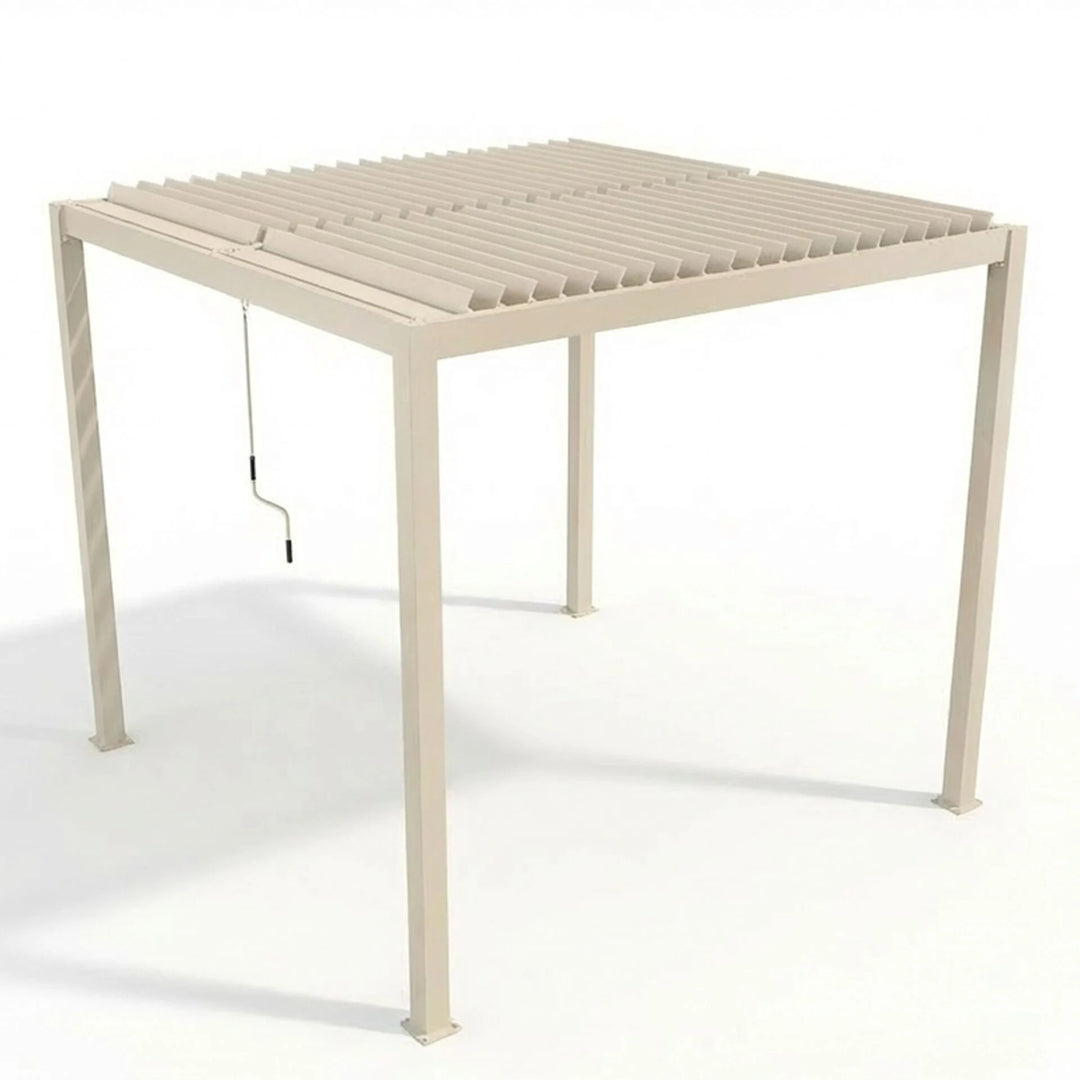 Como Pergola Aluminium Square 30x30 Frame Only