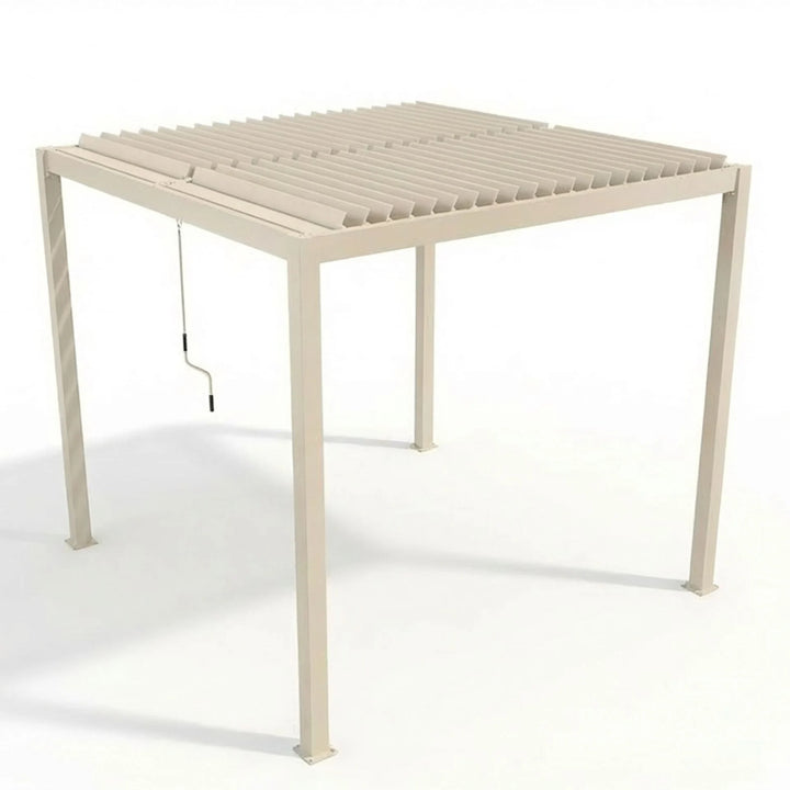 Como Pergola Aluminium Square 30x30 Frame Only