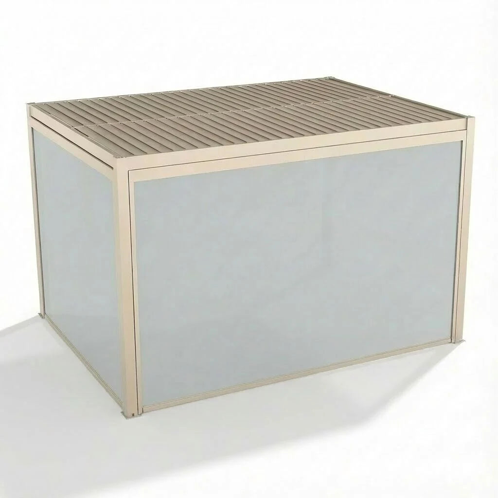 Como Pergola Aluminium Rectangular 3m x 4m Frame Only