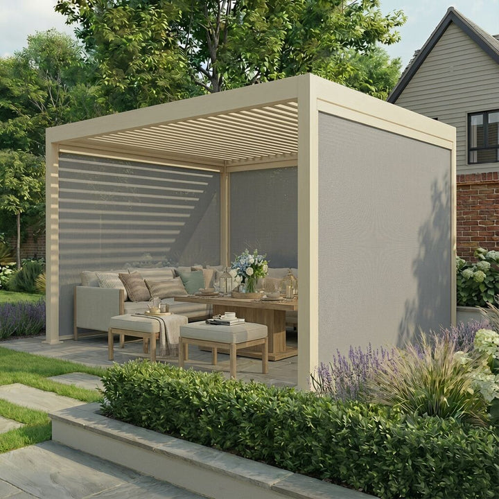 Jupiter Pergola Aluminium Rectangular 30x40 - Frame Only