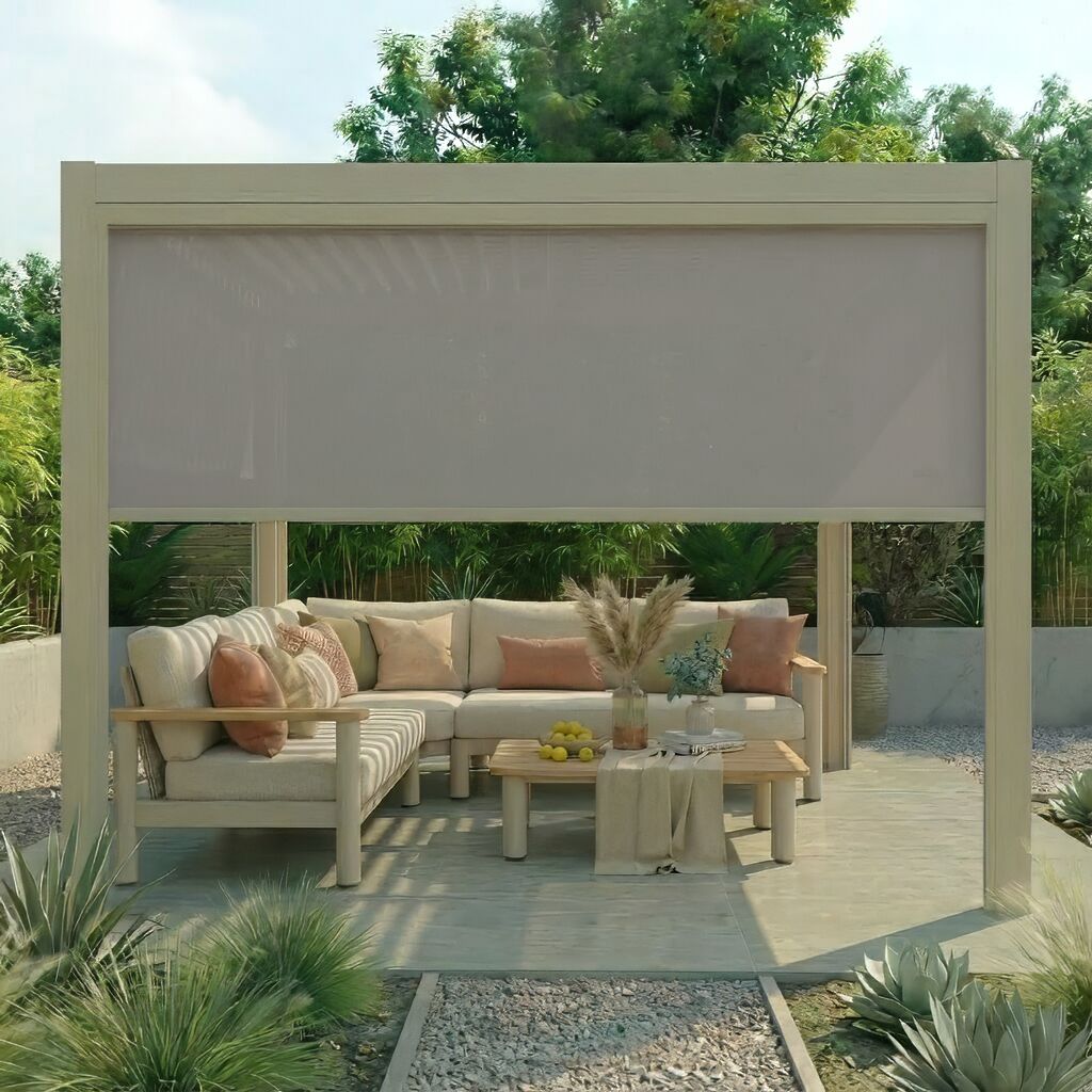 Jupiter Pergola - Zip Blind For 3m Side