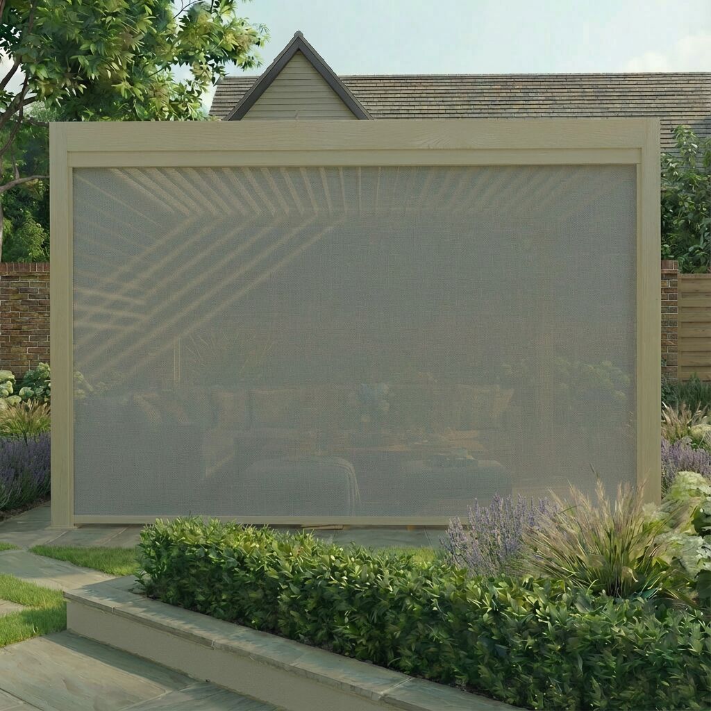Jupiter Pergola - Zip Blind For 4m Side