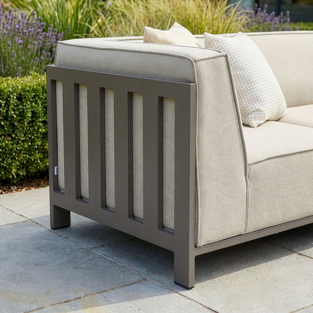 Ibiza Small Corner Sofa Set With Square Table
