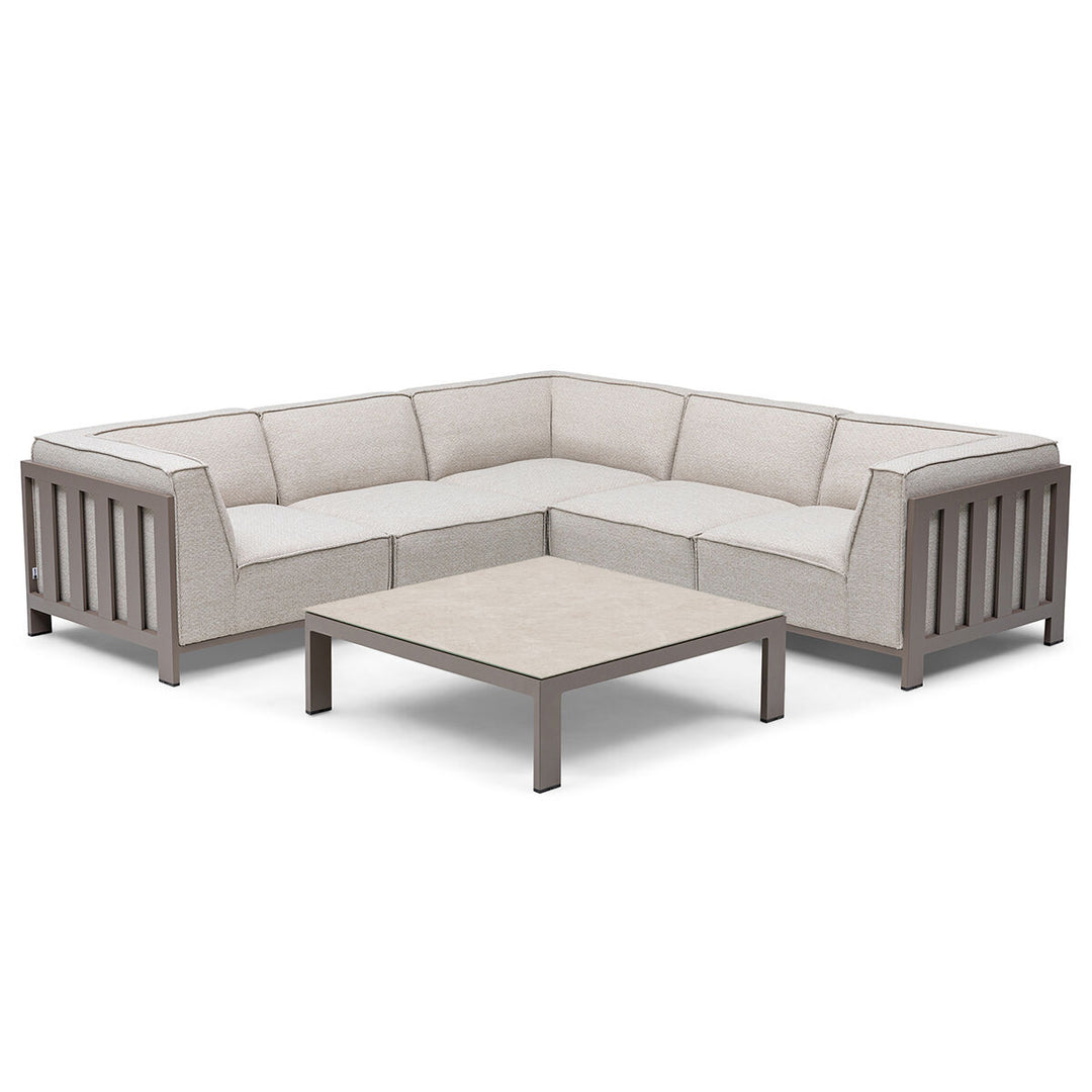 Ibiza Small Corner Sofa Set With Square Table
