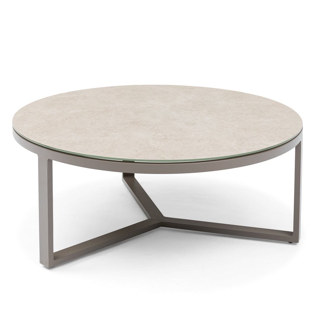 Ibiza Small Corner Sofa Set With Round Coffee Table