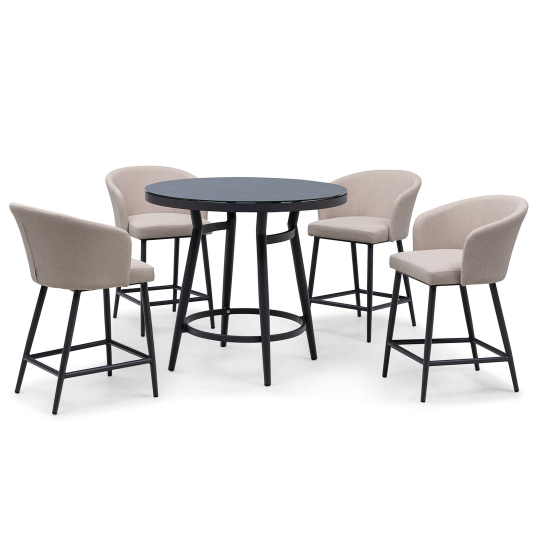 Zen 4 Seat Bar Set - 3/4 Height