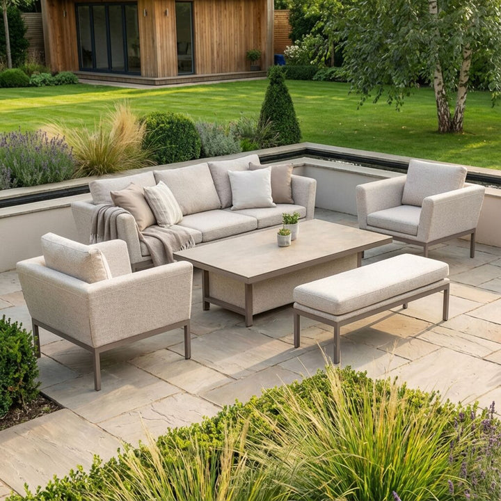 Pulse 3 Seat Sofa Dining Set with Rising Table