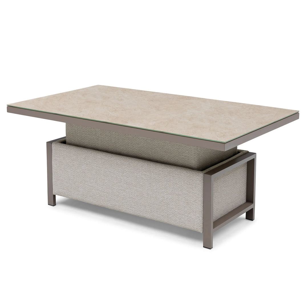 Pulse Rectangular Corner Dining Set with Rising Table