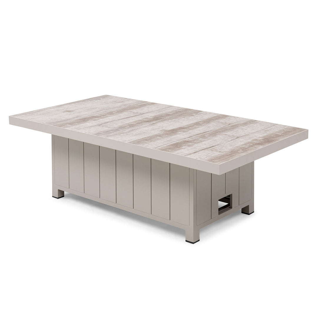 Valencia High Back Reclining 3 seat sofa dining set with rising table and stools