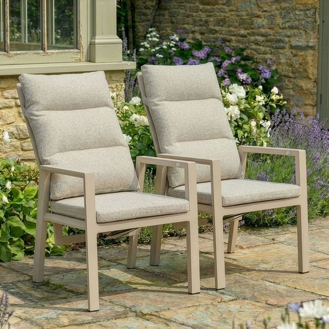 Valencia Reclining Dining Chair x 2