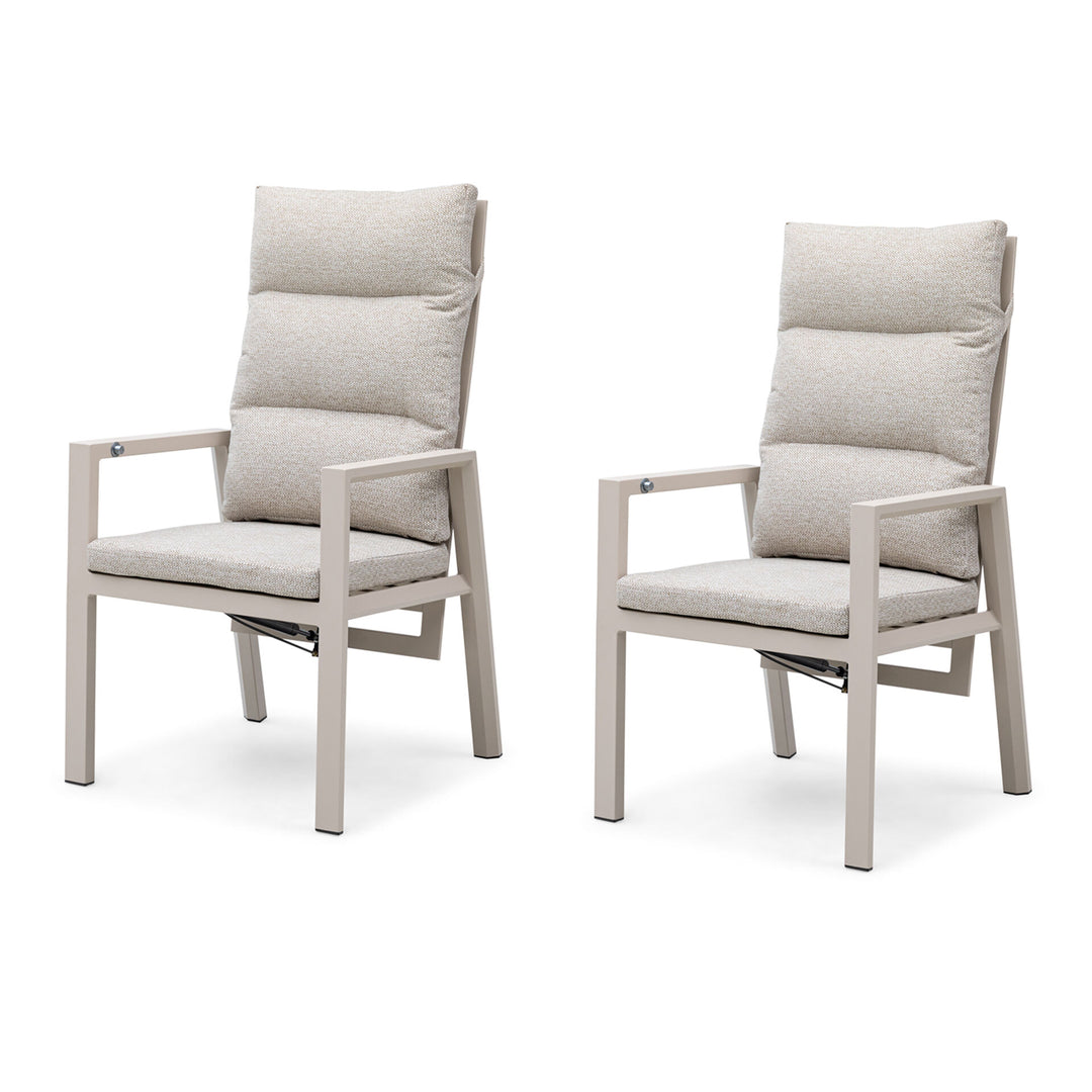 Valencia Reclining Dining Chair x 2