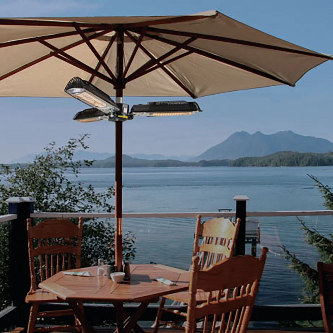 2000W Vulcan Parasol Tri Electric Patio Heater