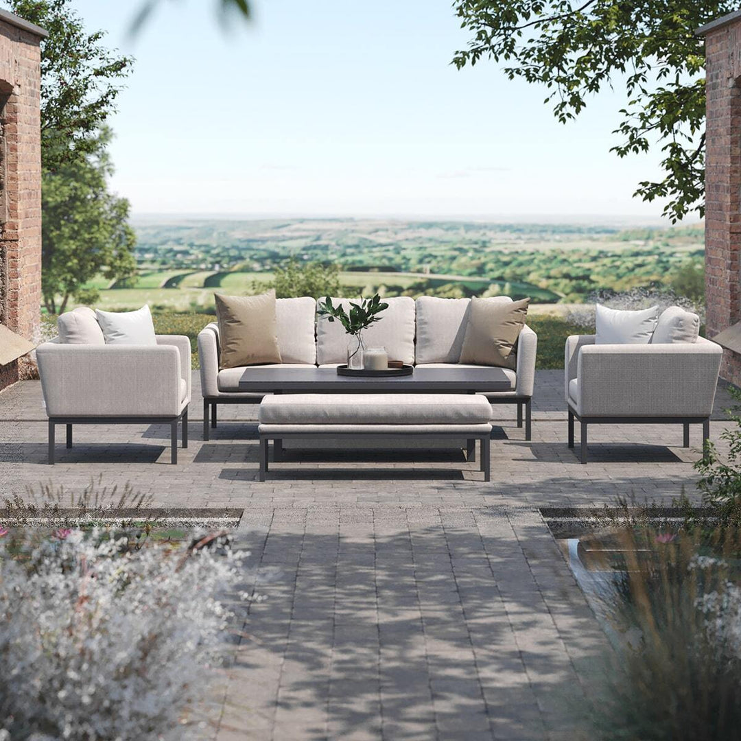Pulse 3 Seat Sofa Dining Set with Rising Table