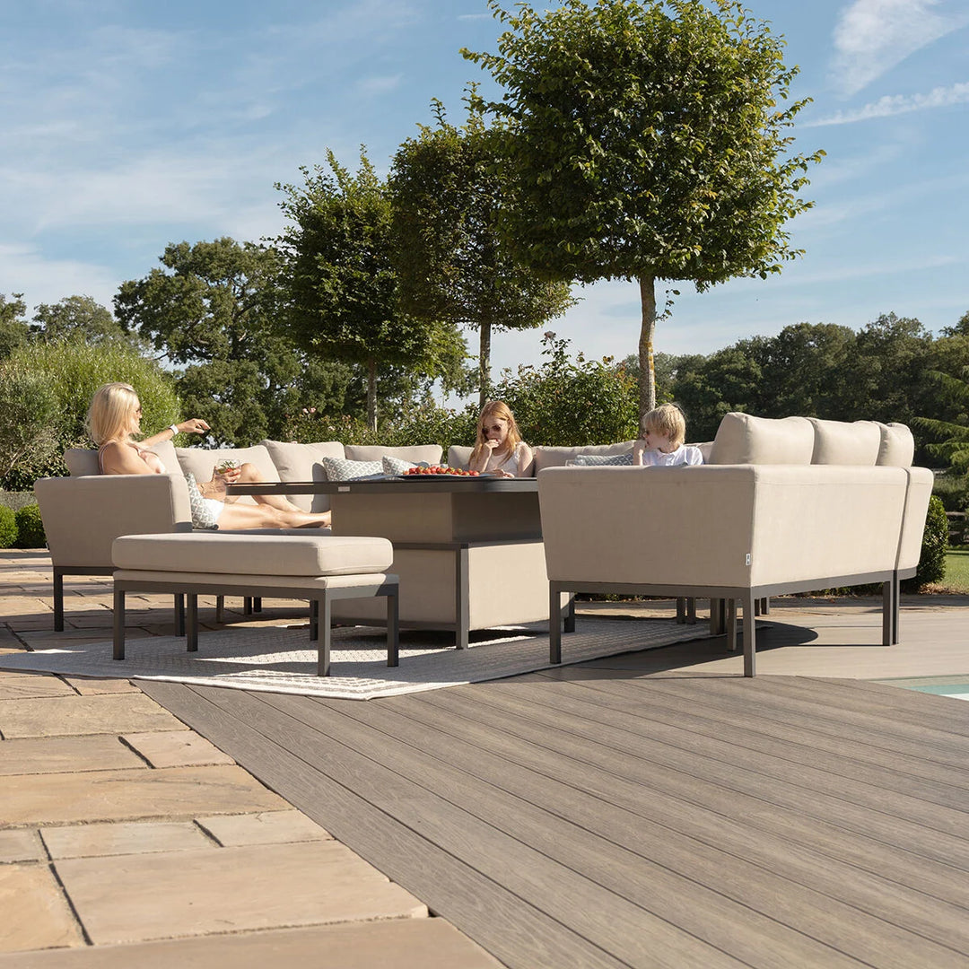 Pulse U Shape Dining Set with Rising Table