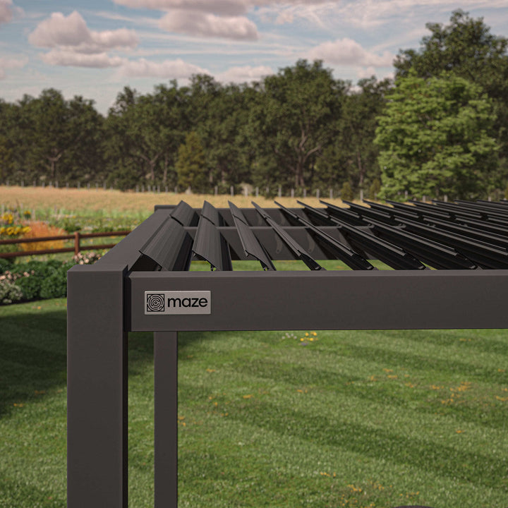 Como Pergola Aluminium Rectangular 3m x 4m Frame Only