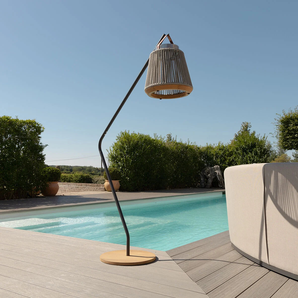 Athena Small Solar Light With Stand – Modern Rattan Ltd