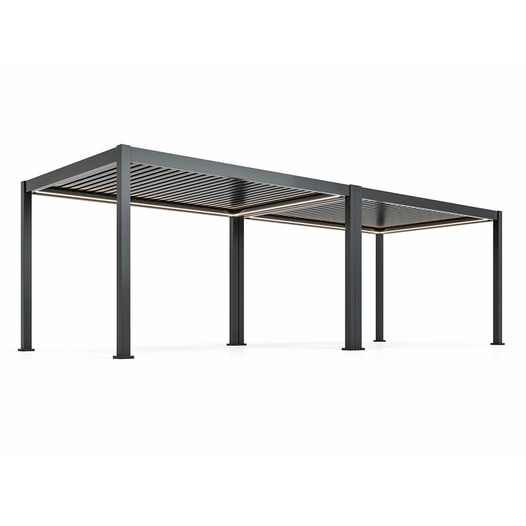 Eden Pergola Aluminium Jointing Kit for 4m side Grey