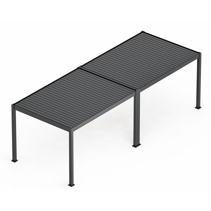 Eden Pergola Aluminium Jointing  Kit for 3m side Grey