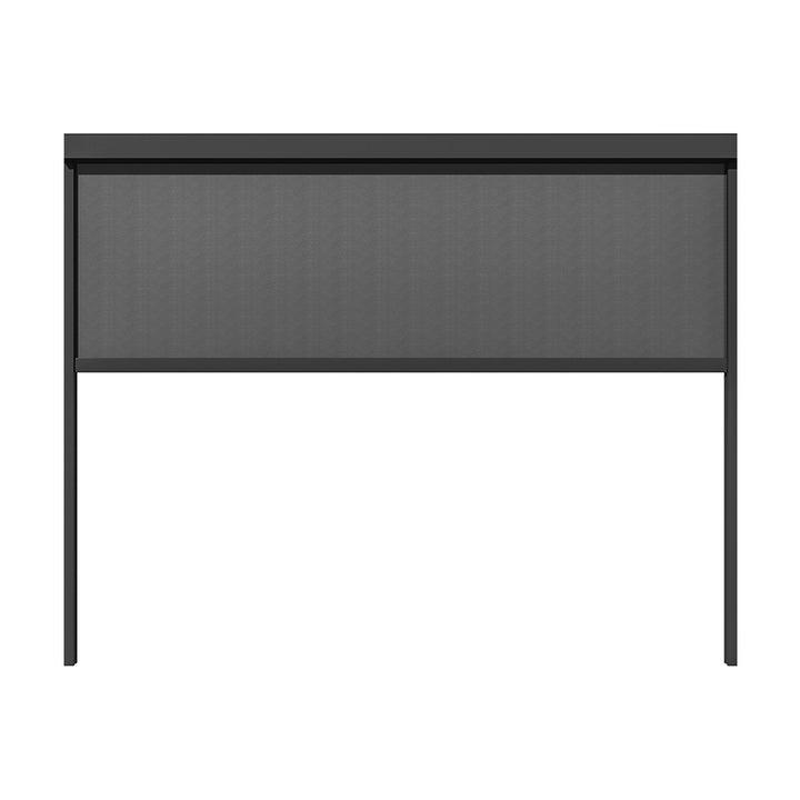 Maze - Solis Pergola Manual Drop Screen - 4M Side - Grey