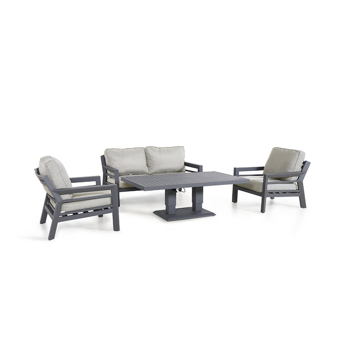 Maze -  New York 2 Seat Sofa Set with Rising Table