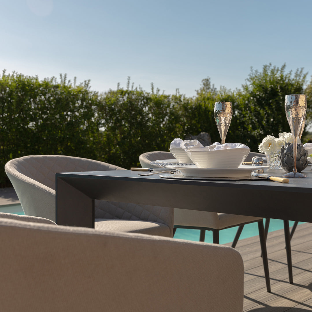 Ambition 6-10 Seat Universal Extending Dining Table with 10 Chairs