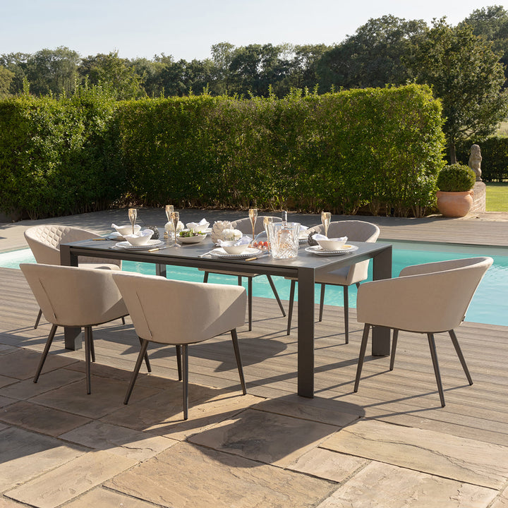 Ambition 6-10 Seat Universal Extending Dining Table with 10 Chairs