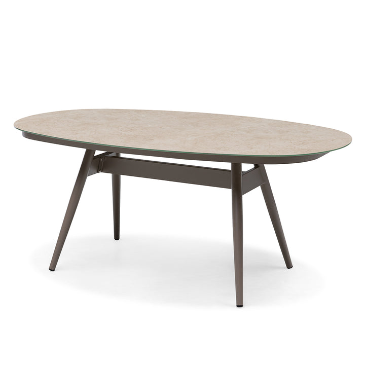 Maze -  Ambition 6 Seat Oval Dining Set