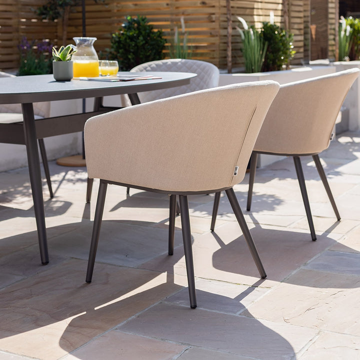 Maze -  Ambition 6 Seat Oval Dining Set
